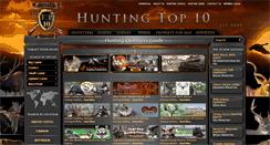 Desktop Screenshot of huntingtop10.com